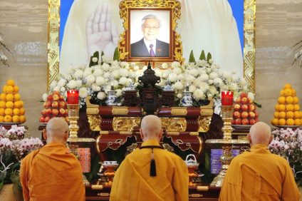 Phật giáo Tp. HCM trang nghiêm tưởng niệm cố Tổng Bí thư Nguyễn Phú Trọng
